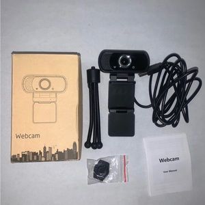 Webcam with tripod